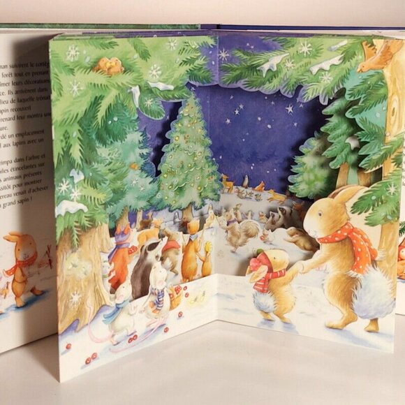 Children's pop-up book French (Paris) "AU PAYS DES HIVERS TENDRES" HC - Exel Con - Picture 4 of 9